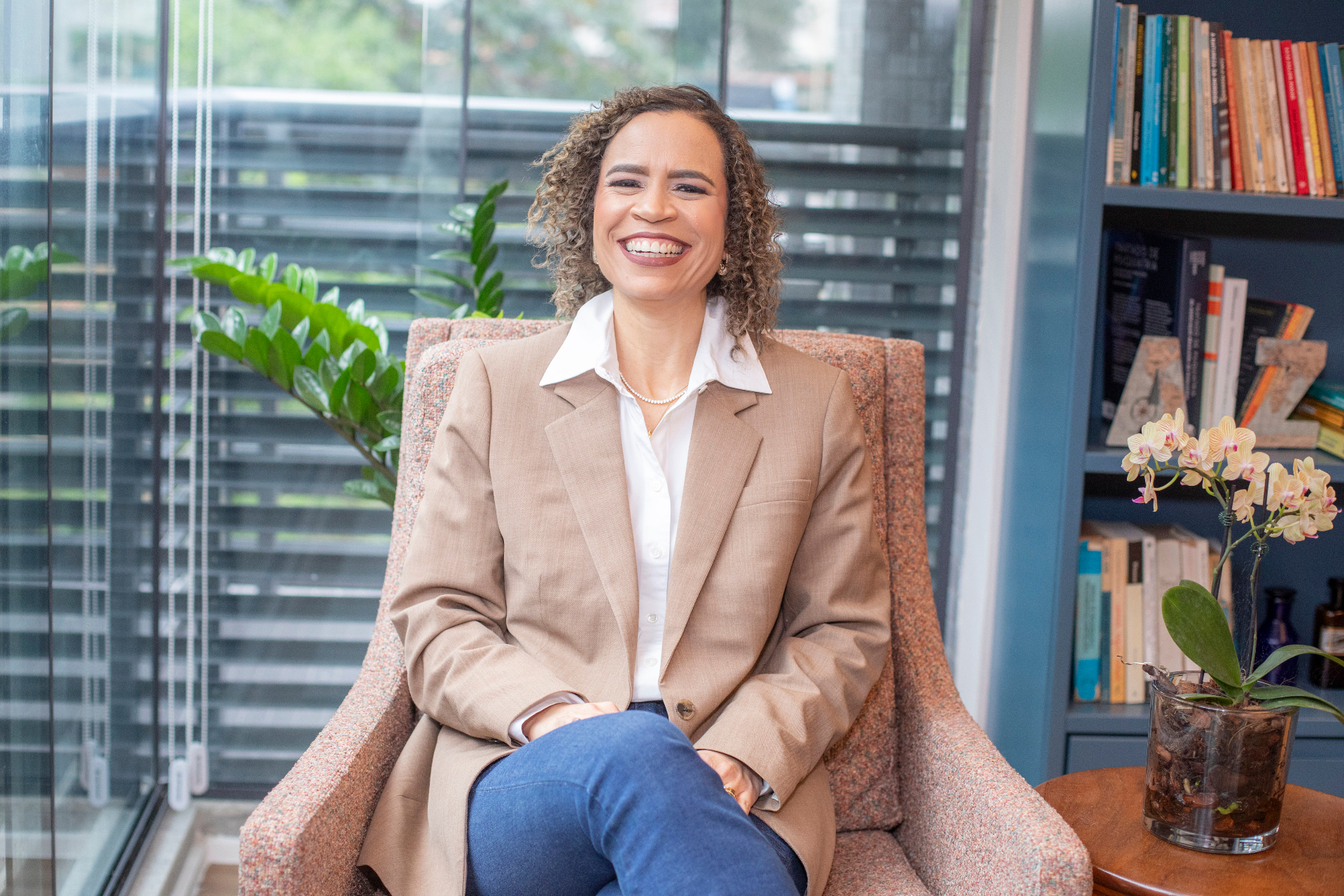 Cristina Linhares, psicóloga responsável pela clínica